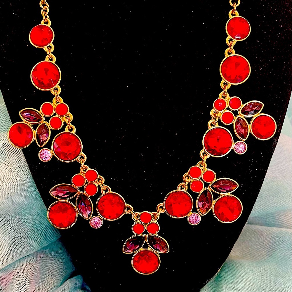 🍒RARE Vintage LC Cherries necklace